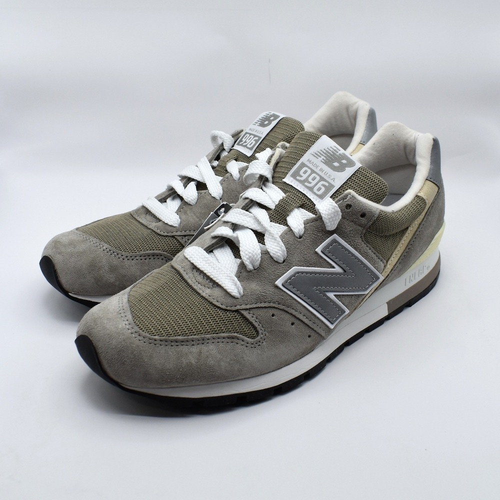 New Balance 996 Made in USA MIUSA Suede Sneakers Size M 11.5 / W 13 Grey U996GR